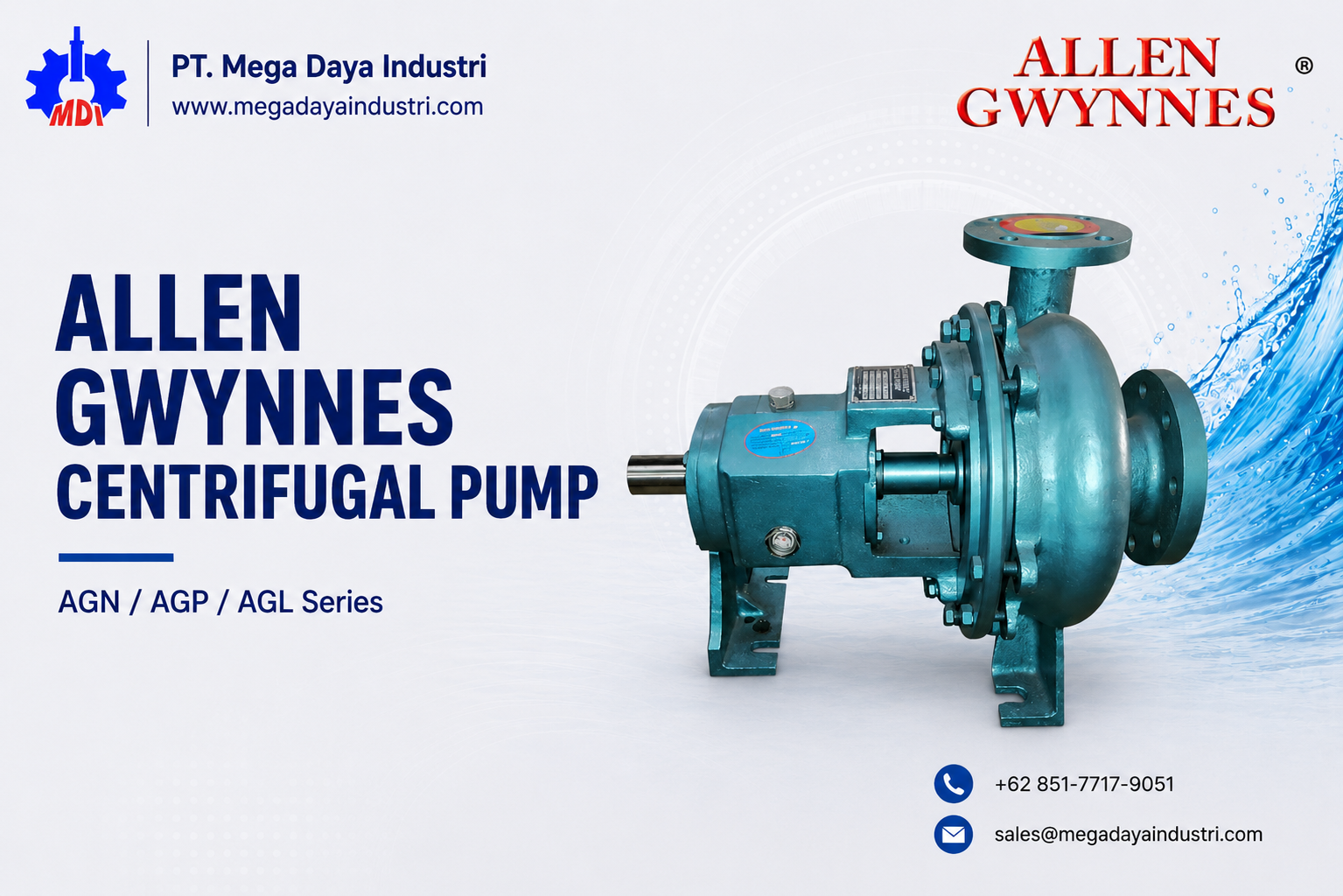 Allen Gwynnes Centrifugal Pump
