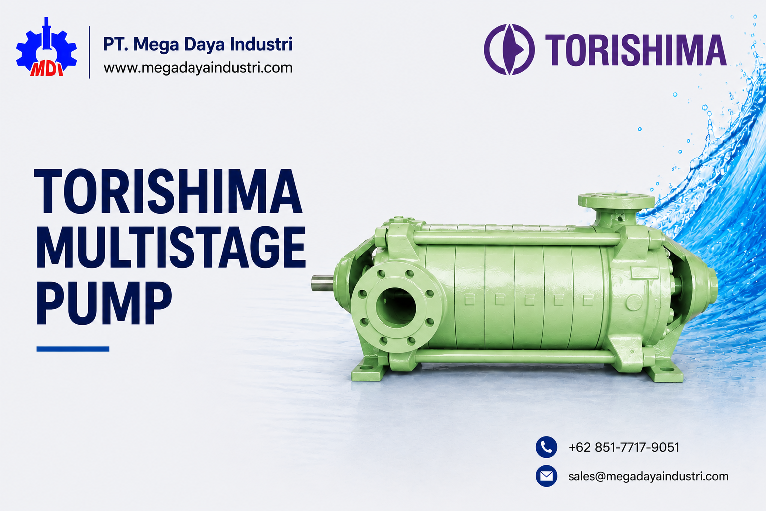 torishima multistage pump