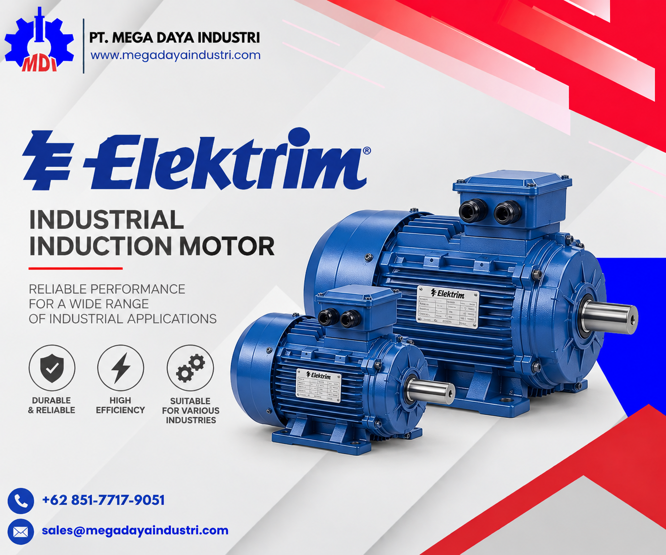 Elektrim industrial induction motor
