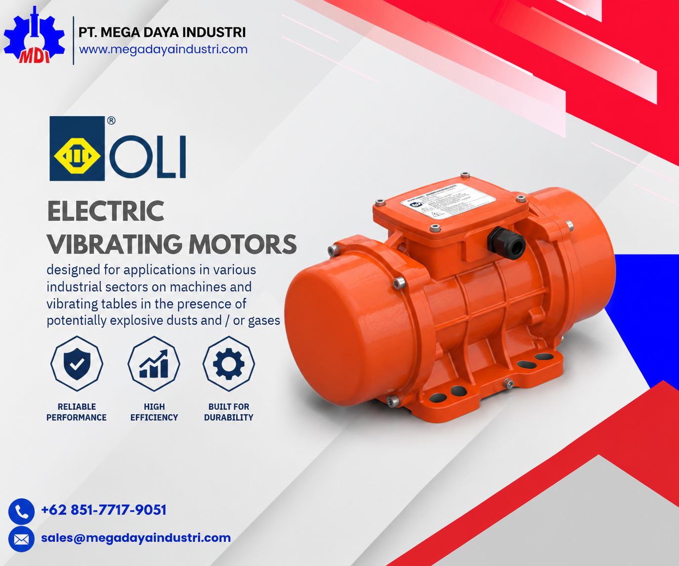 OLI electric vibrator motor