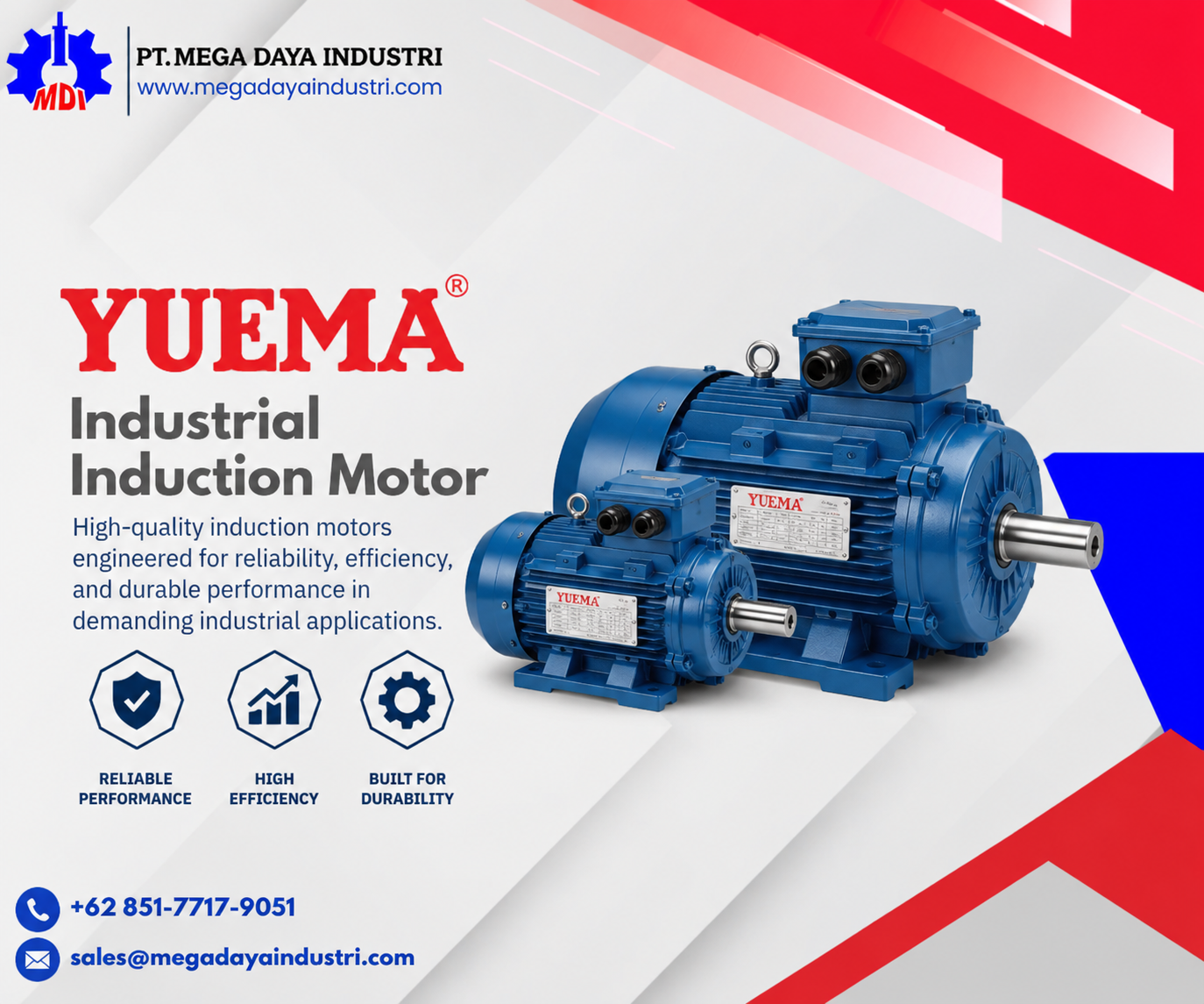 Yuema industrial induction motor